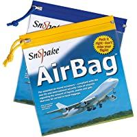 Snopake 15158 Air Bag - Bolsa con cremallera para viajar en avión (PVC- 200 x 200 mm- 5 unidades)- colores surtidos